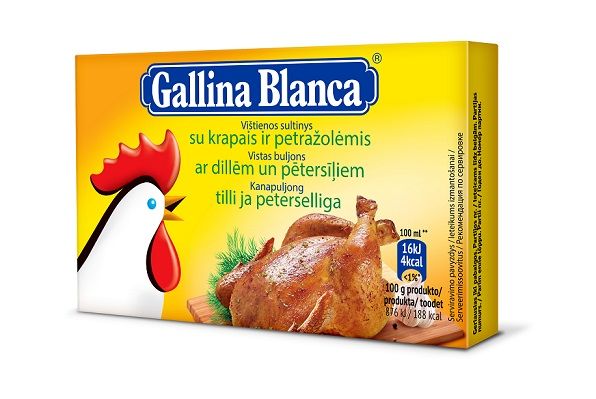 Vistas buljons ar dillēm un pētersīļiem