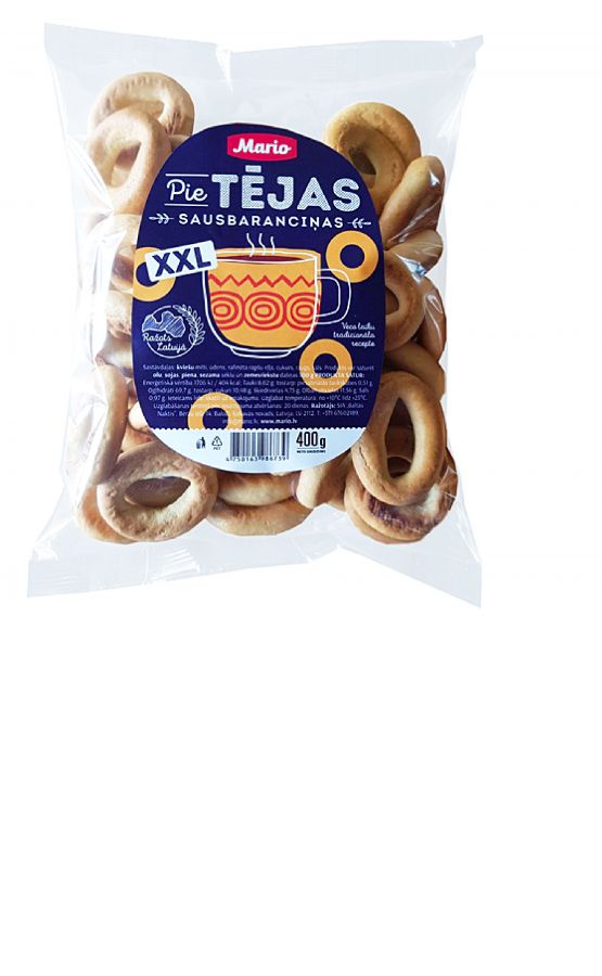 Sausbaranciņas MARIO Tējas, 400g (450-27477)