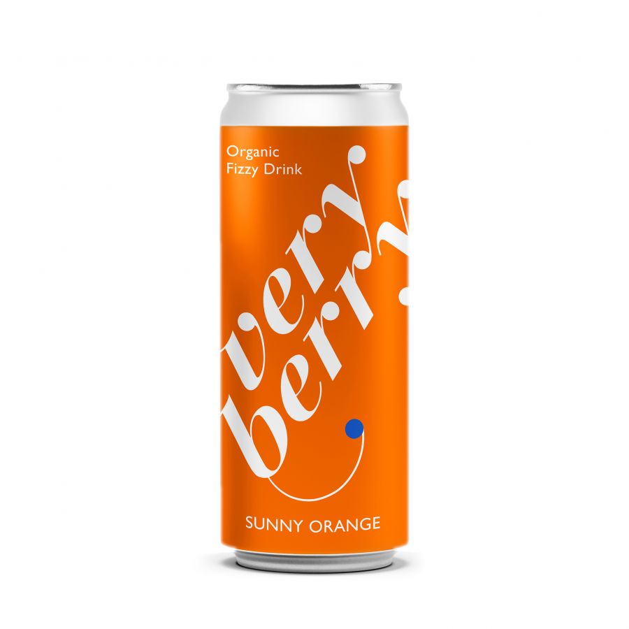 Gāzēts dzēriens VERY BERRY Sunny Orange, bundžā, 0.33l (DEP) (450-23183)