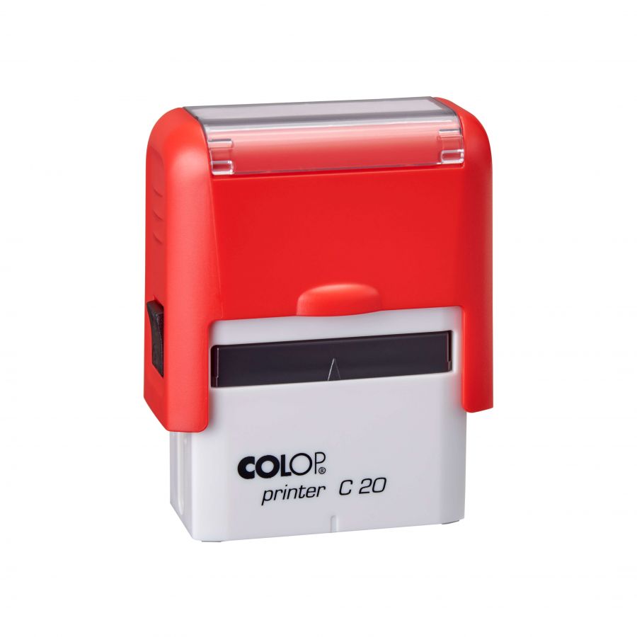 Zīmogs COLOP Printer C20 sarkans korpuss