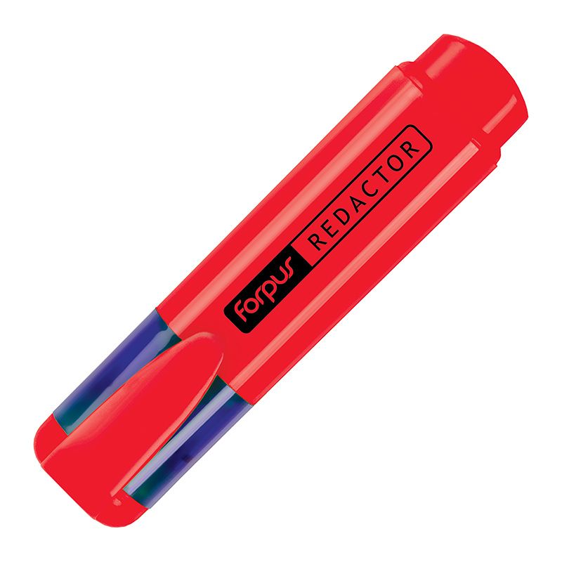 Teksta marķieris FORPUS, sarkans (200-01319)