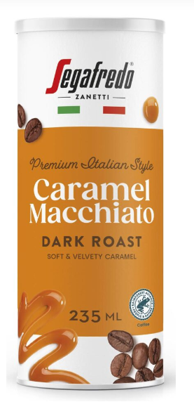 Segafredo Karameles Macchiato kafijas dzēriens 235ml