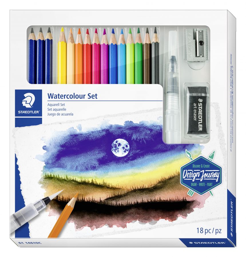 Zīmuļi ar akvareļu effektu STAEDTLER 146