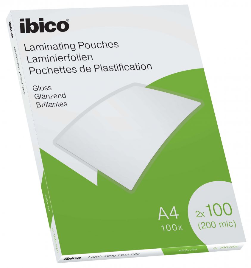 Laminēšanas kabatas Ibico, A4, 216x303 mm