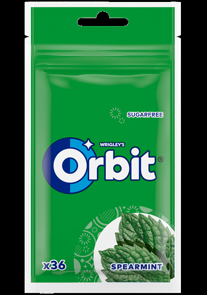 ORBIT Spearmint Pouch 36 gab. (450-27209)