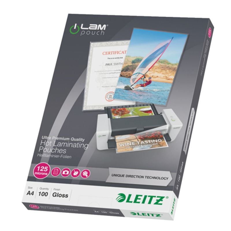 Laminēšanas kabata LEITZ, A4, 216x303 mm