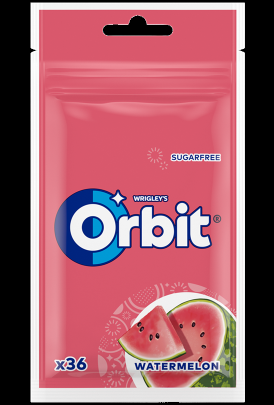 Orbit Watermelon pouch 36 gab. (450-27210)