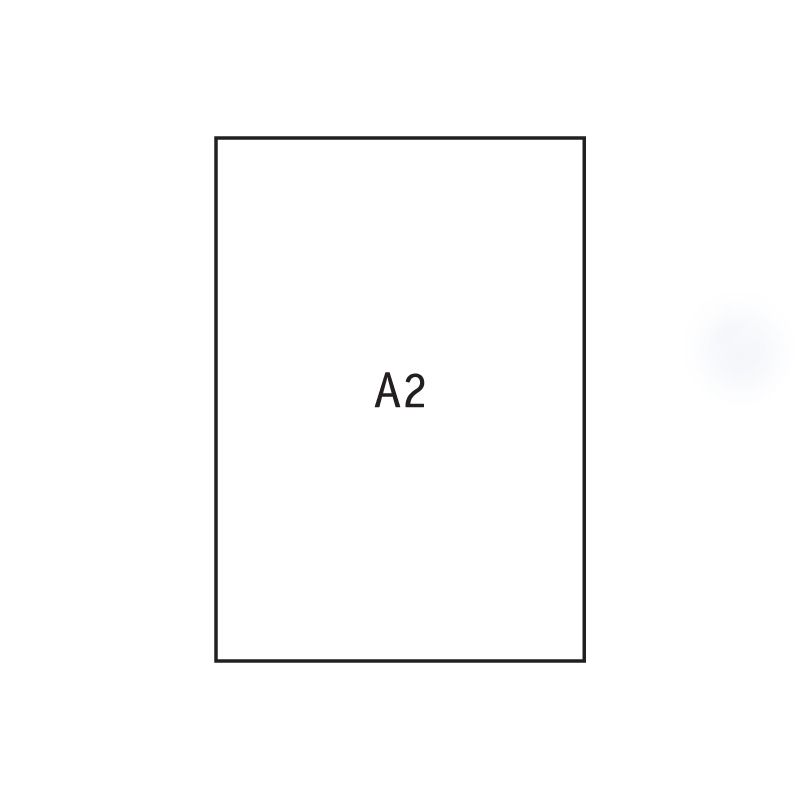 Papīrs rasēšanai Kreska ar izmēru 610x430 mm, 170 g/m2, 20 gab./iepak. (100-07670)