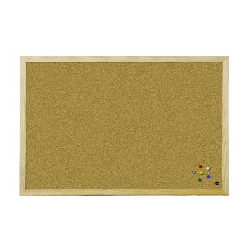 Korķa tāfele BI-OFFICE BUDGET 60x40, priedes