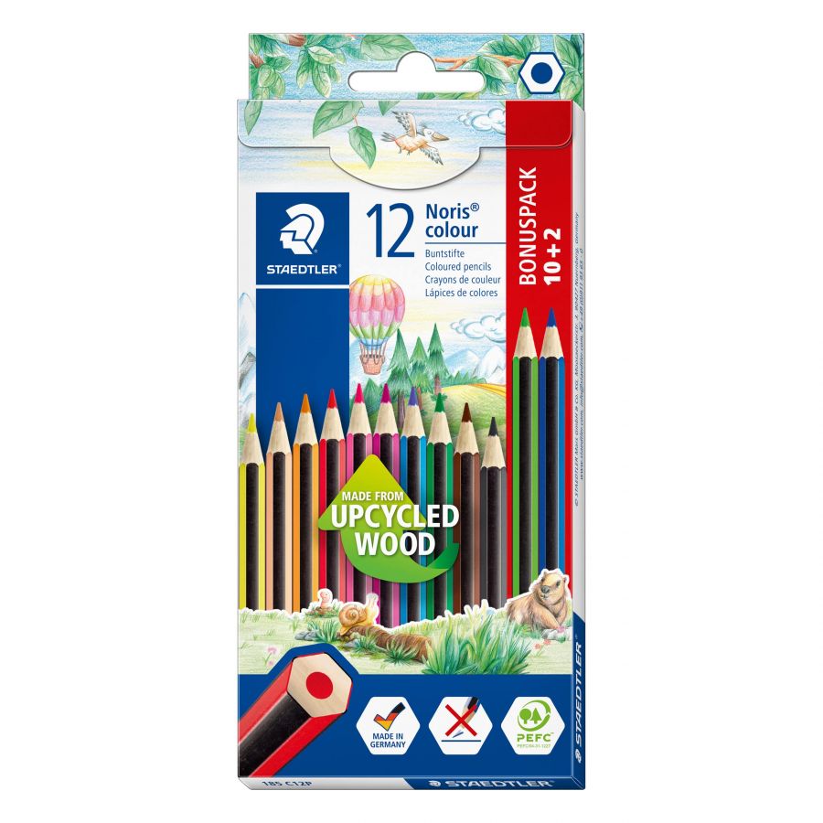 Krāsainie zīmuļi STAEDTLER Noris Color, 12