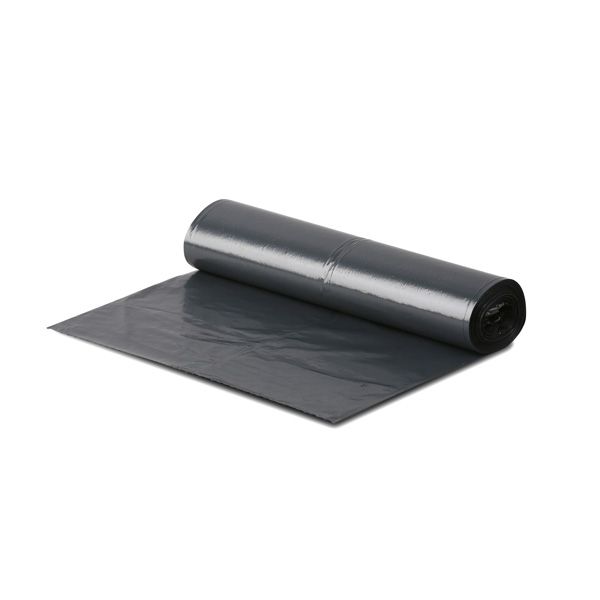 Atkritumu maisi , tilpums 150 L, 10 gab., 30 mkr, melni, LDPE, 75 x 115 cm (400-05851)