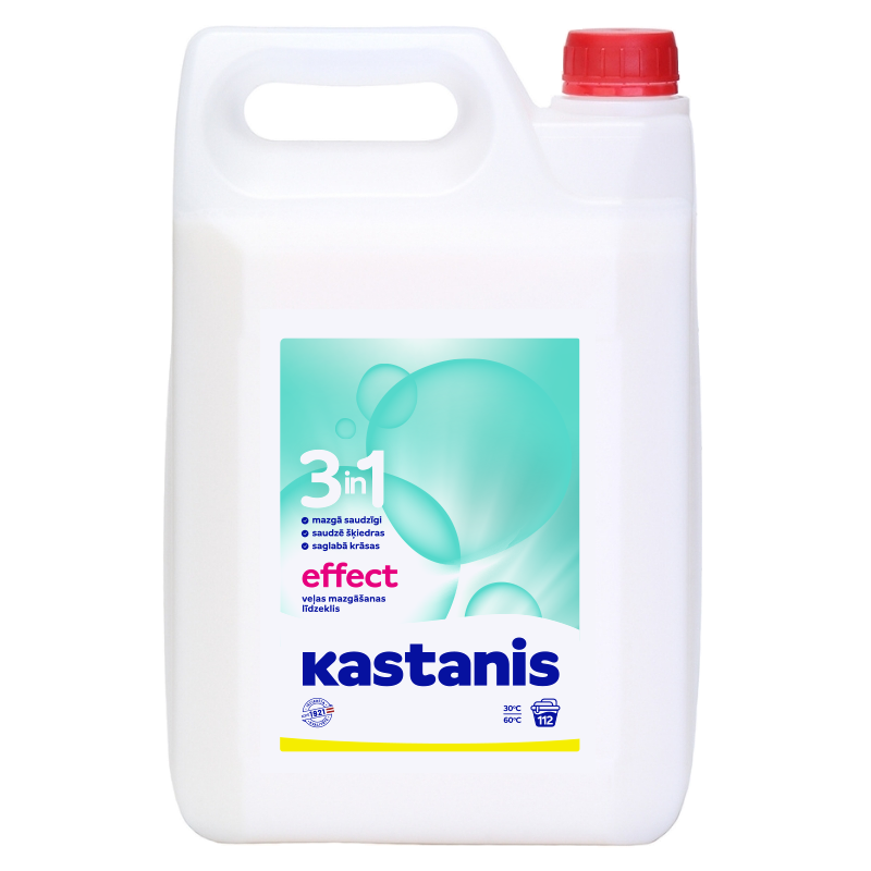 Veļas mazgāšanas līdzeklis KASTANIS 3in1 Effect