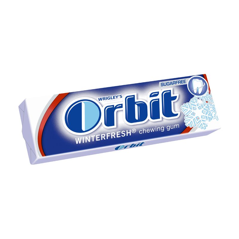 Košļājamā gumija ORBIT WINTERFRESH, 14 g