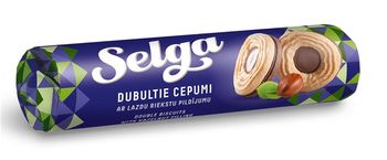 Dubultie cepumi SELGA ar lazdu riekstu