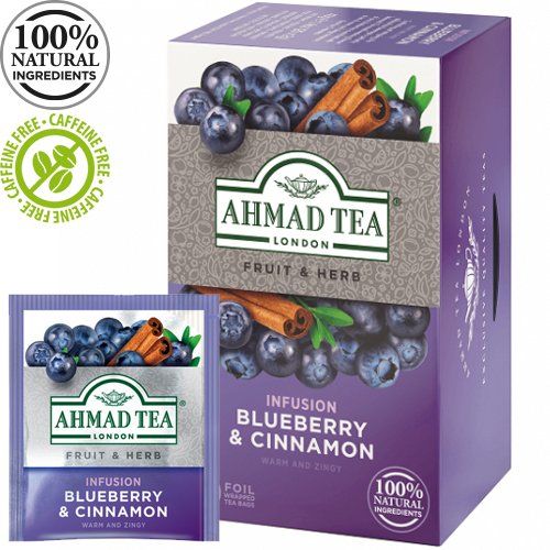 Ahmad  Tēja 20' Alu Blueberry & Cinnamon (450-17763)