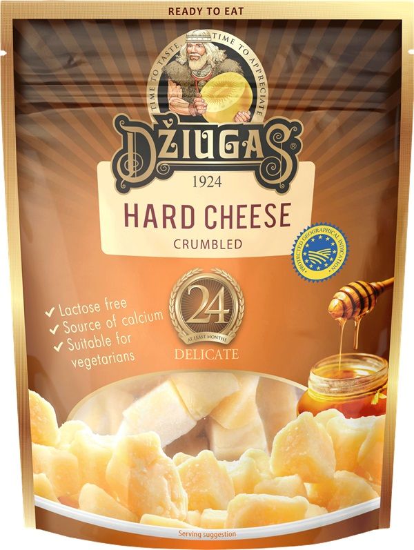 Džiugas Cietais siers DŽIUGAS 40%, 24