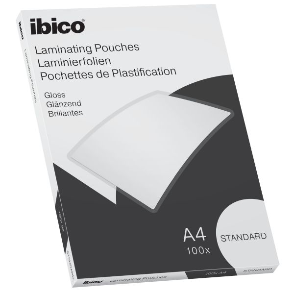 Laminēšanas aploksnes Ibico Basics, A4, 125