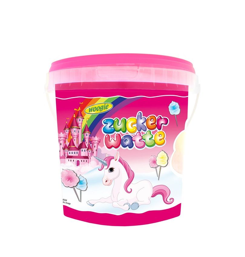Cukurvate aromatizēta Unicorn Candy Floss WOOGIE