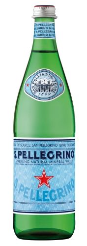 Minerālūdens S.PELLEGRINO gāzēts, stiklā, 0
