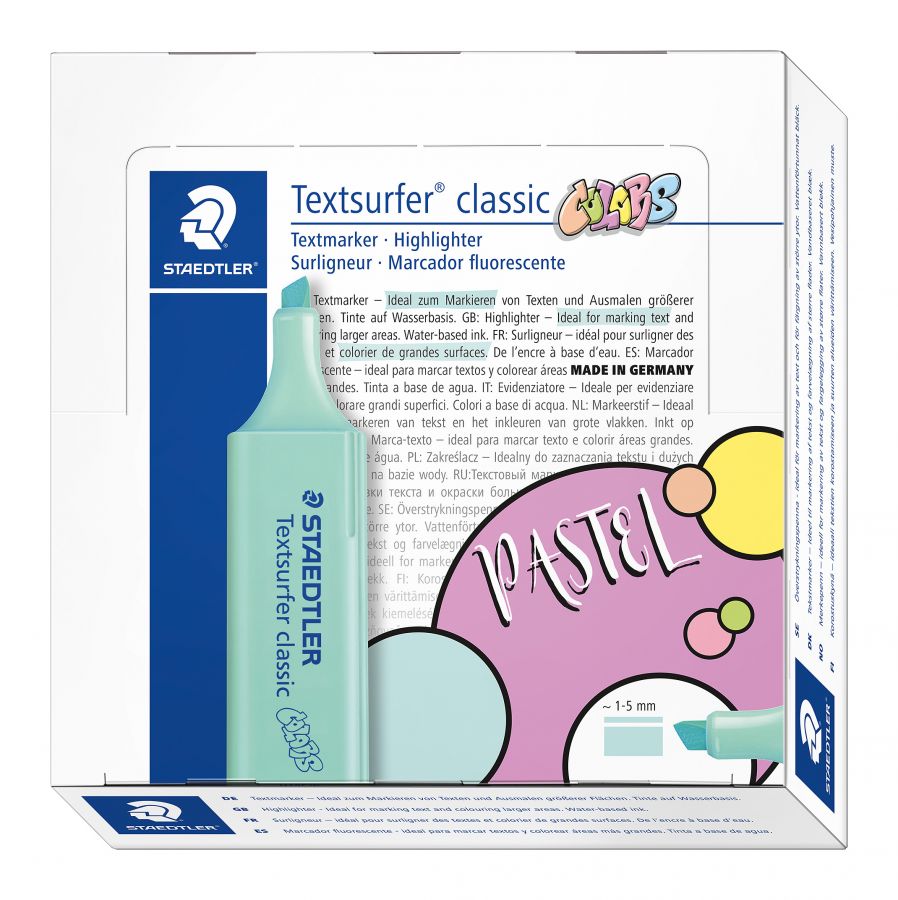 Teksta marķieris STAEDTLER Textsurfer, piparmētru krāsā