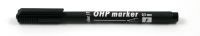 Noturīgais marķieris ICO kodoskopa plēvēm OHP F, 0.5mm, melns (200-01350)