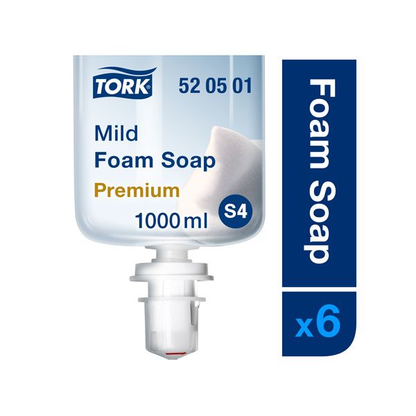 Putu ziepes TORK Premium Mild S4