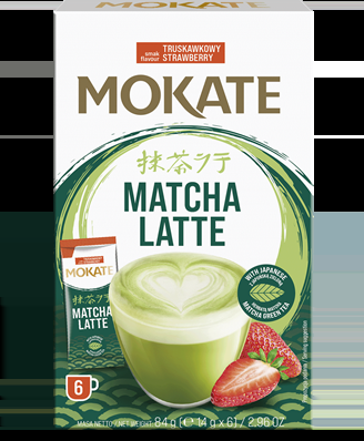 Šķistošais dzēriens MOKATE Latte Matcha