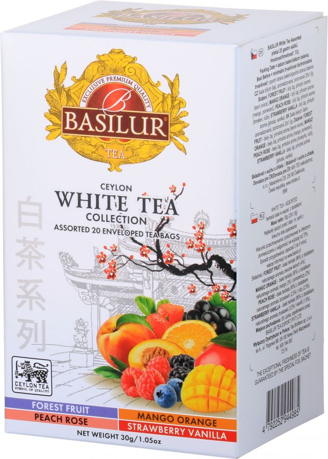 Tēja baltā Basilur Premium White Tea