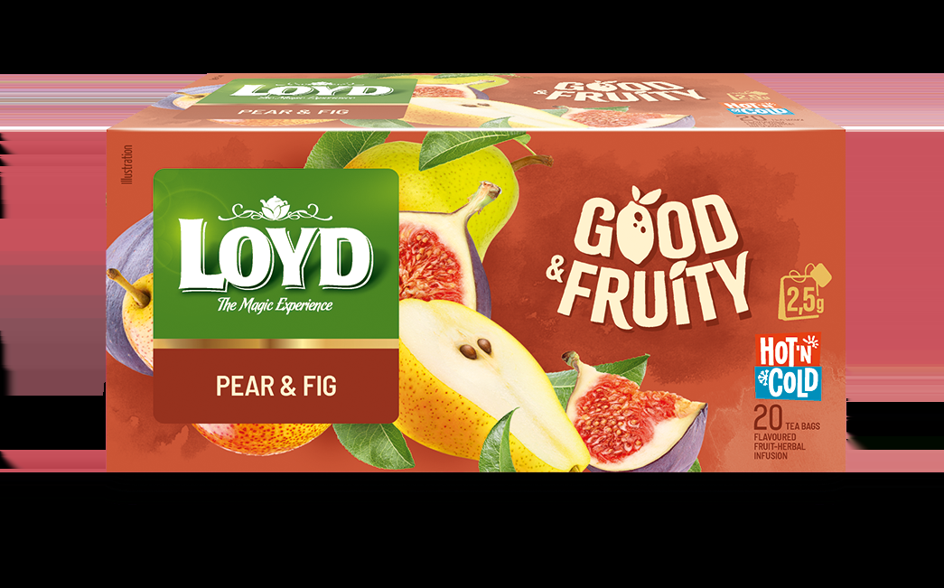 Loyd Aromatizēta augļu un zāļu tēja