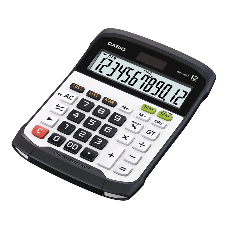 Galda kalkulators CASIO WD-320MT, 145 x 195 x 36 mm (250-05251)