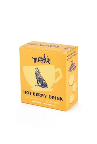 Karstais dzēriens MASHIE Balto jāņogu, ingvera