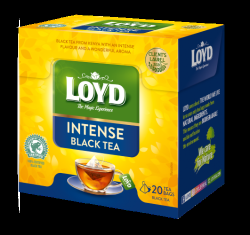 Melnā tēja LOYD Pyramids Intense 20