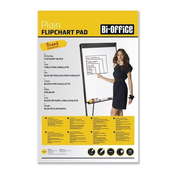 Papīra bloks BI-OFFICE Flipchart ar izmēru