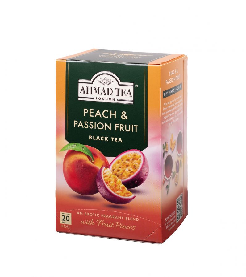 Melnā tēja AHMAD Alu PEACH &