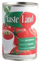 Tomāti TASTE LAND sasmalcināti , 400g (450-08085)