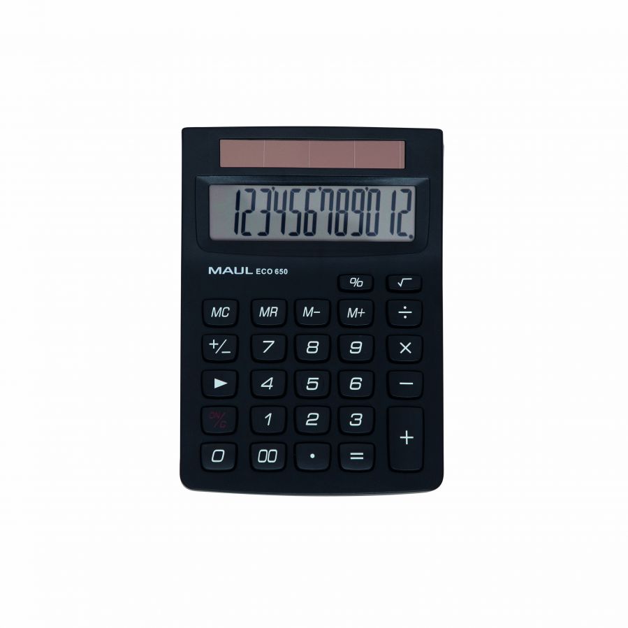 Galda kalkulators MAUL ECO 650, 12 cipari (250-08310)