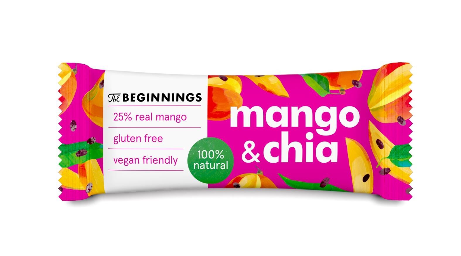 Batoniņš THE BEGINNINGS Mango, 40g (450-13422)