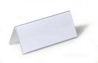 Galda personas karte Durable caurspīdīga, 61/122x150