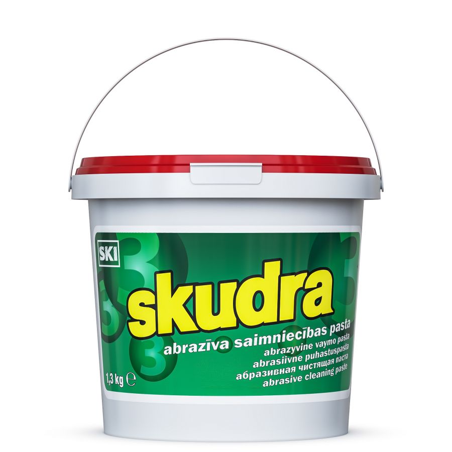 Abrazīva sārmaina mājsaimniecības pasta SKUDRA, 1.3kg (400-08212)