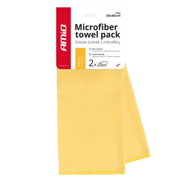 Mikrošķiedras audums iekšpusei 30x40cm 220g AMIO-03745