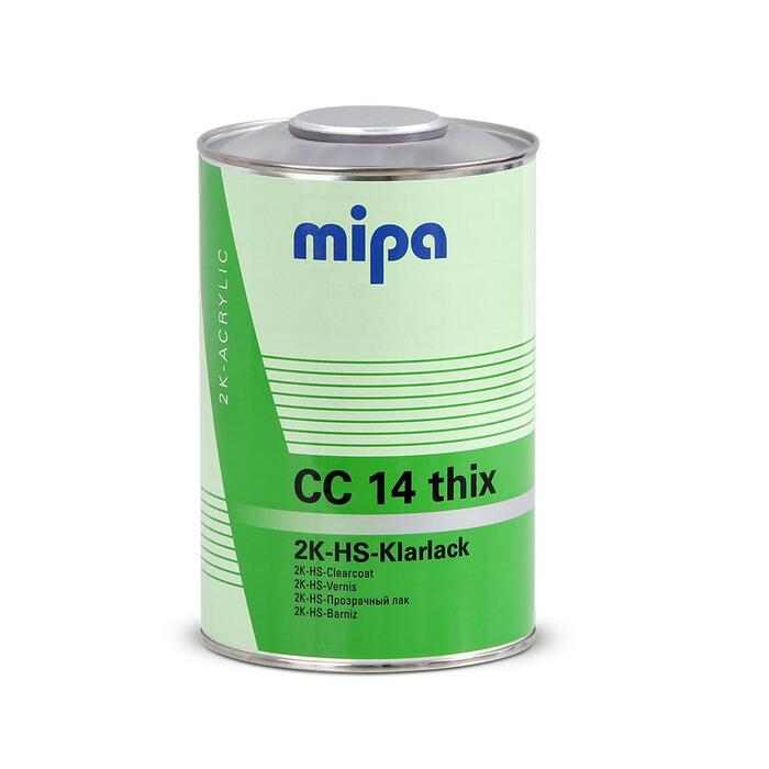 Mipa 2K HS caurspīdīgā laka CC 14, bieza, 1L (262310000)