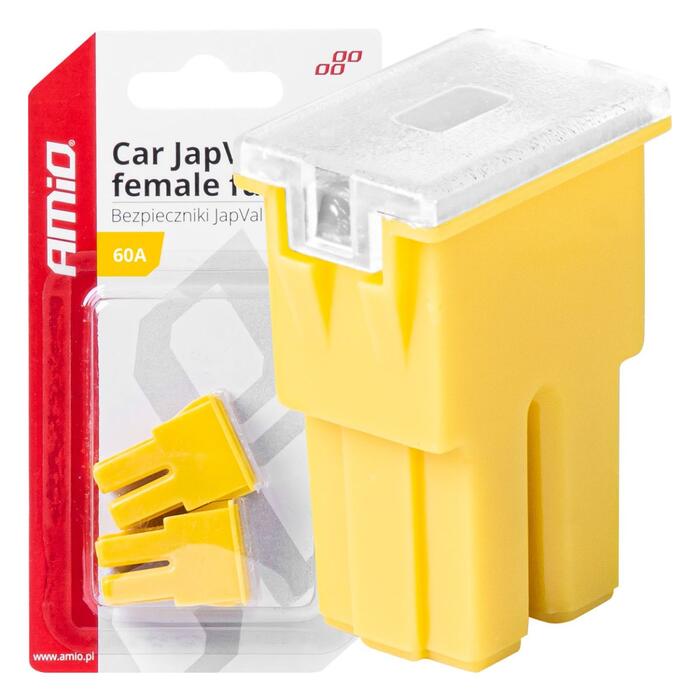 Drošinātājs Car JapVal PAL Female fuses 60A AMIO-03392 (03392)
