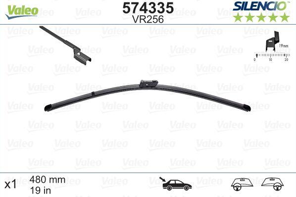 Logu slotiņa S574335 Valeo Silencio FORD