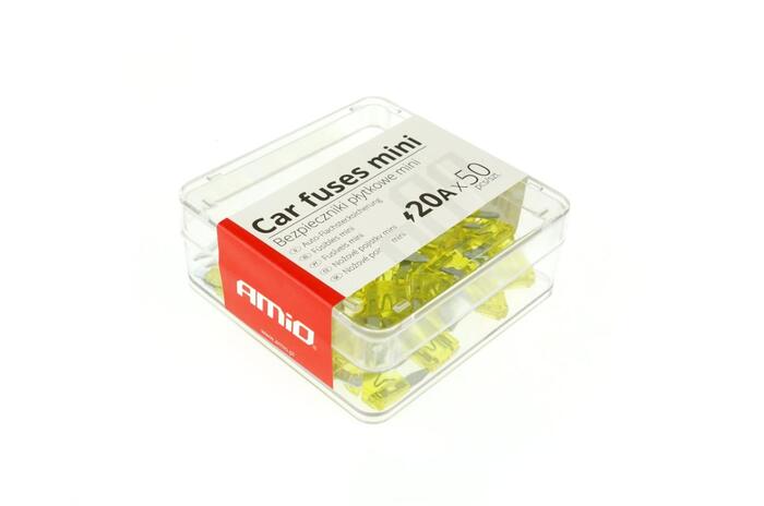 AMiO Mini drošinātāju komplekts 50gb 20A