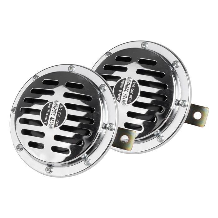 Skaņas signāls hroms 125 mm 12V