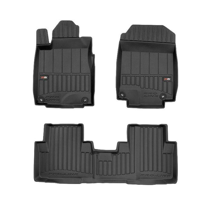 Gumijas paklāju komplekts 3D FROGUM HONDA CR-V IV no 2012-2018 (09-3D425477)
