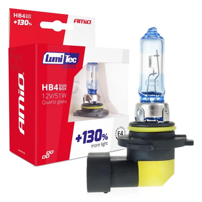 AMiO Żarówki halogenowe HB4 12V 51W