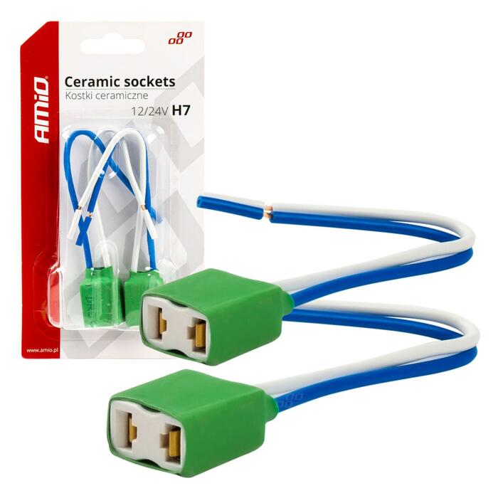 AMiO Spuldzes ligzda 2 pcs H7