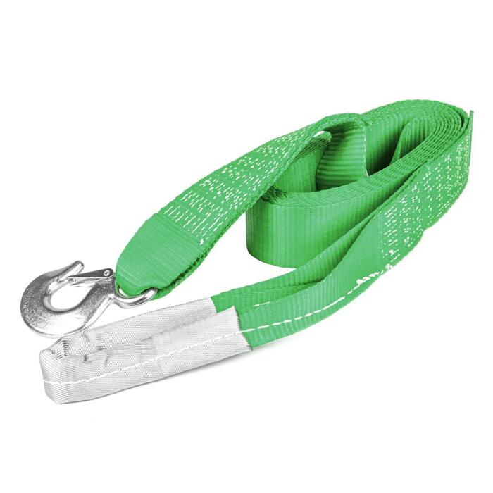 Auto vilkšanas trose - lenta 8000kg 70mm 5m hook+lug AMIO-03994 (03994)