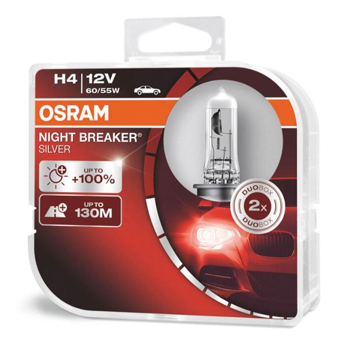 Halogen Bulbs Osram H4 12V NIGHT